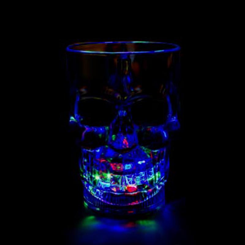 LED Skull 14 ounce