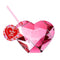 Pink Heart Shaped Novelty Cup - 20 ounce