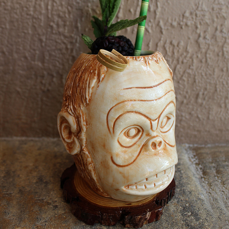 BarConic® Tiki Drinkware - Monkey Head - 16 ounces