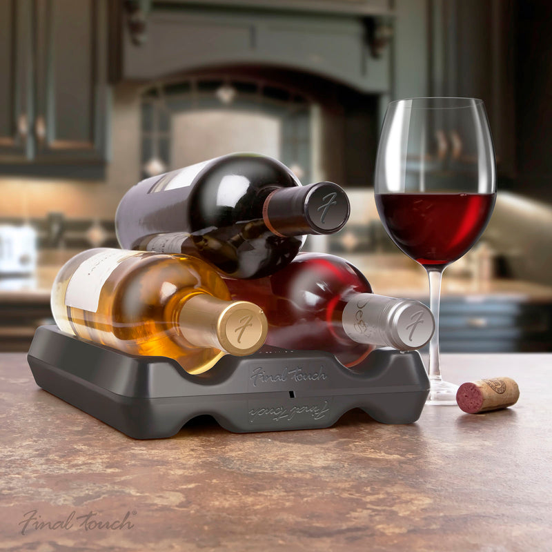 Plastic Wine Bottle Stacker