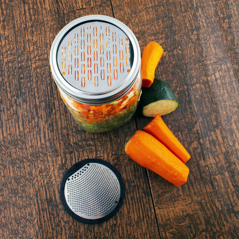 Microplane® Jar Lid Grater Set - 2 piece