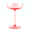 8 ounce - Mid Century Champagne Coupe - Blush