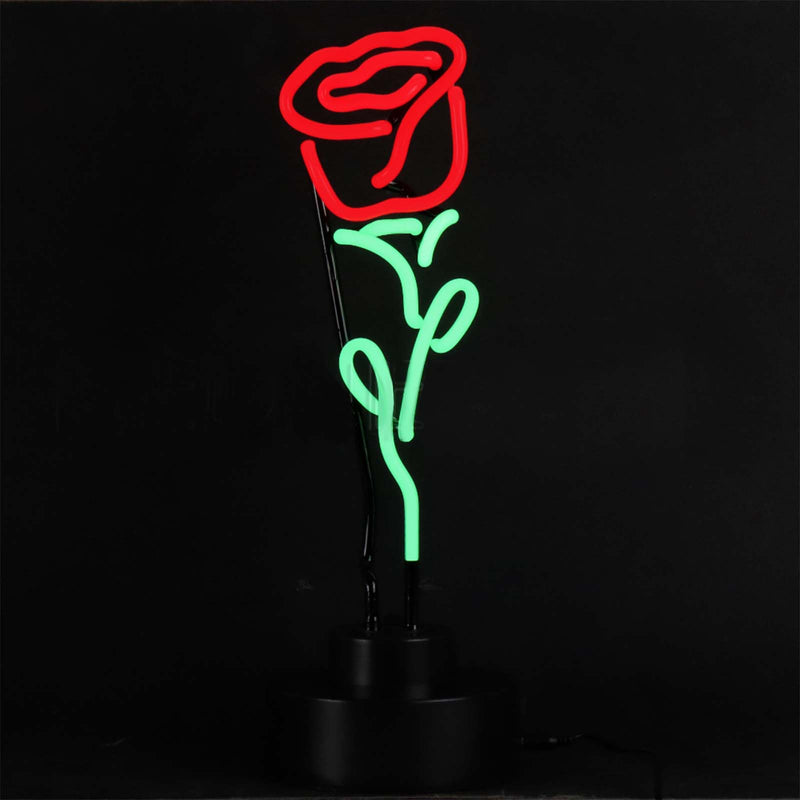 Neon Sign - Red Rose