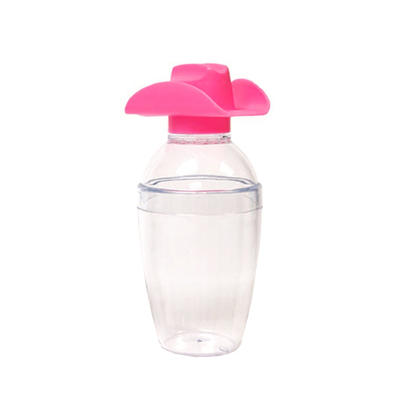 Plastic Cowboy Hat Cocktail Shakers - 16 ounce - Color Options