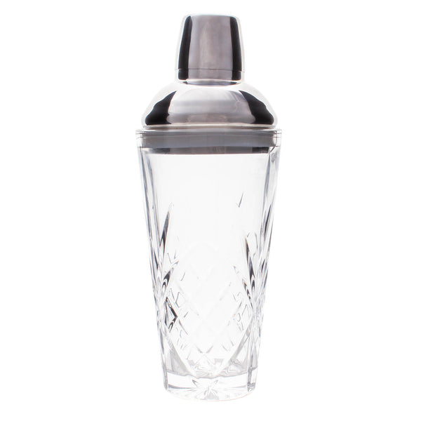 BarConic® Vintage Diamond Shaker - Glass - 20 ounce