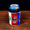 AMERICAN FLAG W/SKULL STAINLESS STEEL CAN AND BOTTLE COOLER - 12 Ounce