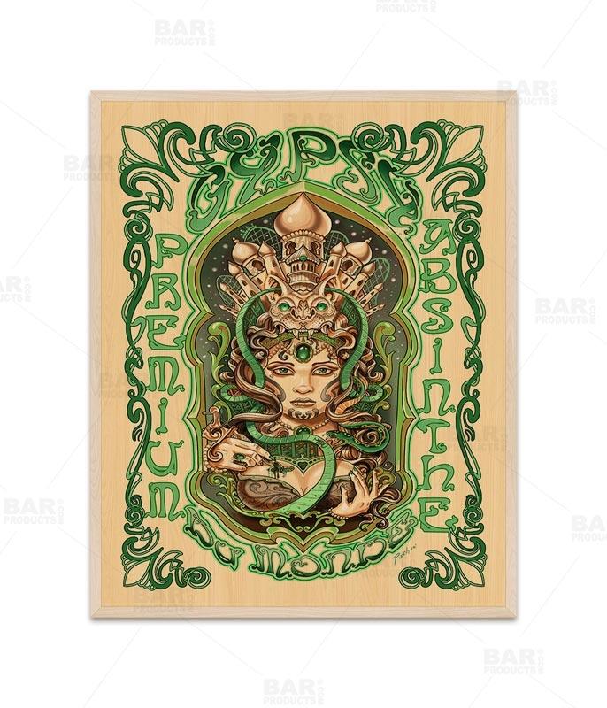 Absinthe 24" x 30" Wooden Table Top - Two Types Available