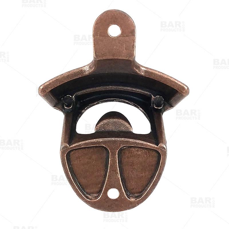 BarConic® Wall Mounted Bottle Opener - Antique Copper