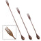 BarConic® Trident Bar Spoons - Antique Copper Finish - Several Lengths Available