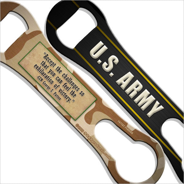 Kolorcoat V-Rod Bottle Opener - Army