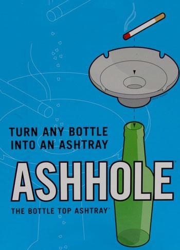 Ashhole Ashtray