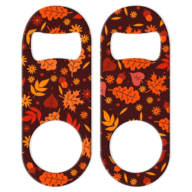 Autumn Pattern Mini Bottle Openers - DESIGN 1