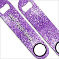 "ADD YOUR NAME" SPEED Bottle Opener – Bling – Several Color Options - Purple