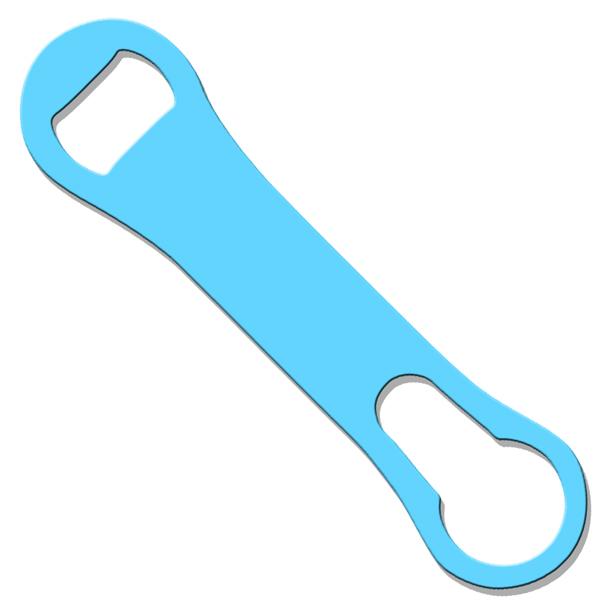 Baby Blue Kolorcoat™ V-Rod® Bottle Opener