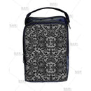 Bartender Tote Bag - Black and White Lace Design