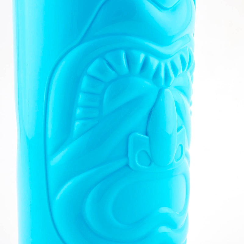 BarConic® Blue Plastic Tiki Cup - Extra Large - 26oz