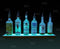 BarConic® LED Liquor Bottle Display Shelf - Low Profile - 1 Step - Wild Cherry - Several Lengths