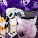 BarConic® Party Yard - Skull w/lid & straw - clear - 30 ounce