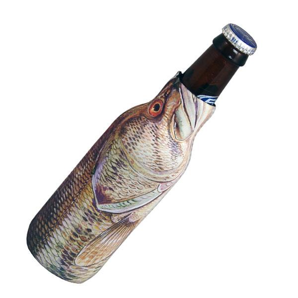 Zipper Bottle Cooler - Fish