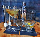 BarConic® “Bar in a Box” – 15 Piece MARTINI Home Bar Set