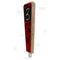 Oak Wood Numbered Beer Tap Handles -  Red / Black Grunge