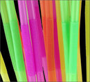 Mammoth Bendy Straws - Assorted Neon (200 Pack)