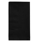 BarConic® 15” x 17” 2-PLY Colored Paper Dinner Napkins – BLACK