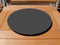 outdoor firepit bowl lazy susan lid black