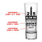 CUSTOMIZABLE - 2oz Tall Clear Shot Glass - Blow Me