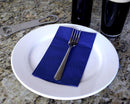 BarConic® 15” x 17” 2-PLY Colored Paper Dinner Napkins – DARK BLUE