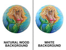 Blonde Mermaid Round Wooden Table Top - Two Sizes Available