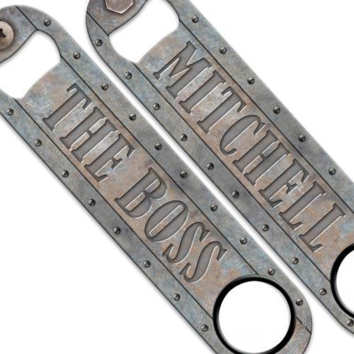 ADD YOUR NAME Speed Bottle Opener - Screw & Bolt - Different Color Options