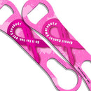 Kolorcoat™ V-Rod® Bottle Opener - Spatter - Breast Cancer Awareness