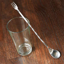 Bar Spoon with Trident Fork