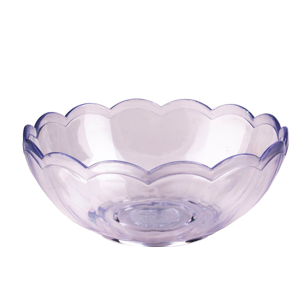 8 ounce - Clear Hard Plastic Bowl