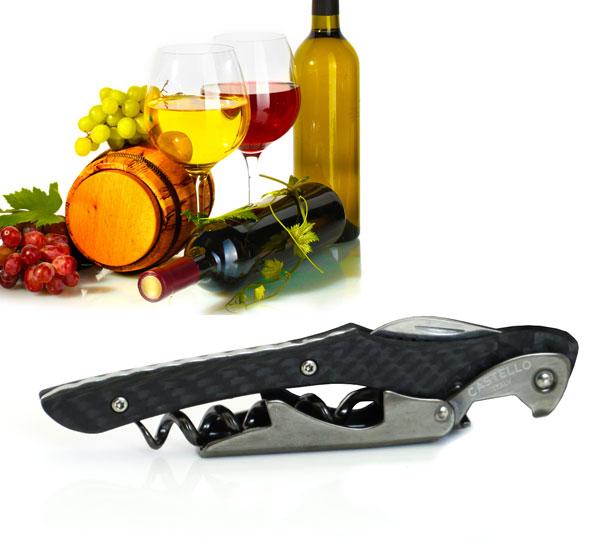 Castello Carbon Fiber Handle Corkscrew