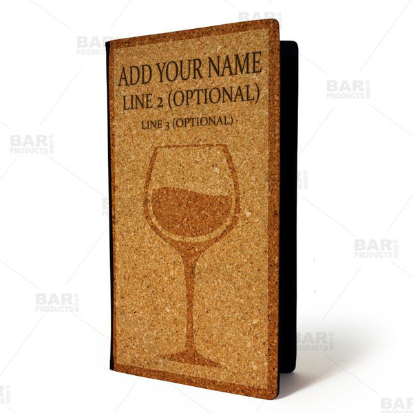 ADD YOUR NAME - Check Presenter - Wine Cork