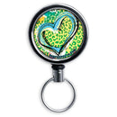 Kolorcoat™ Mini Bottle Opener with Retractable Reel - Cheetah Love