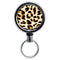 Kolorcoat™ Mini Bottle Opener with Retractable Reel - Orange Cheetah