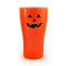 Neon Orange Polycarbonate Cup - Classic Jack O'Lantern - 2 Sizes Available