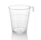 Barconic® 2oz Clear Plastic Shot Glass with Hook