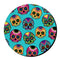 Beer Bucket Coaster - Sugar Skulls (Serveral Colors Available) 