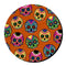 Beer Bucket Coaster - Sugar Skulls (Serveral Colors Available) 