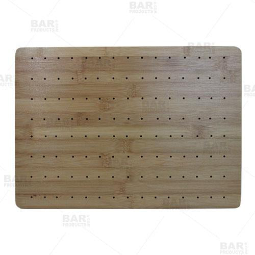 BarConic® Bamboo Cocktail Pick Display - 120 hole