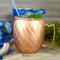 Copper Plated Diamond Moscow Mule Mug - 18oz