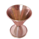 BarConic® Double Sided Jigger Copper Plated -.75oz. x 1.25oz.