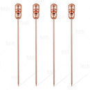 Tiki Cocktail Picks - Copper Plated - Pack of 4