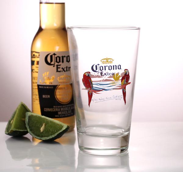 Corona 16 oz Pub Glasses