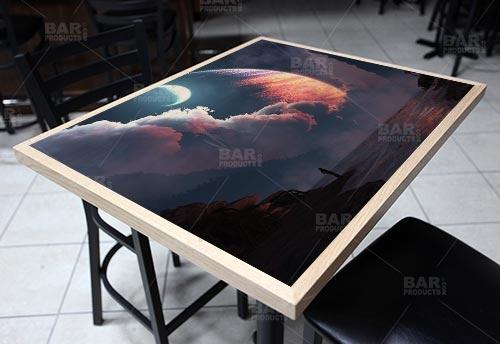 Cronus Rising 24" x 30" Wooden Table Top - Two Types Available