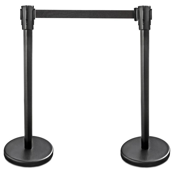 BarConic® 36" Stanchion with 6 1/2" Retractable Belt - Set of 2